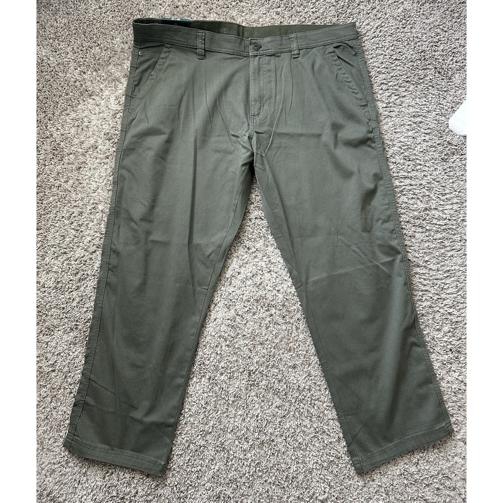New WP Weatherproof Men's 5 Pocket Utility Pant Size 40 x 32 Green‎